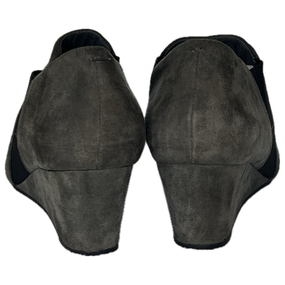 Vionic Suede Booties Stanton Closed Toe Elastic G… - image 8